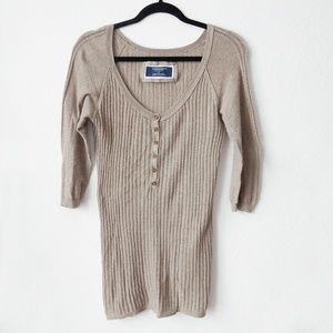 3 for 25 - Brown / tan sweater by American Eagle Outfitters